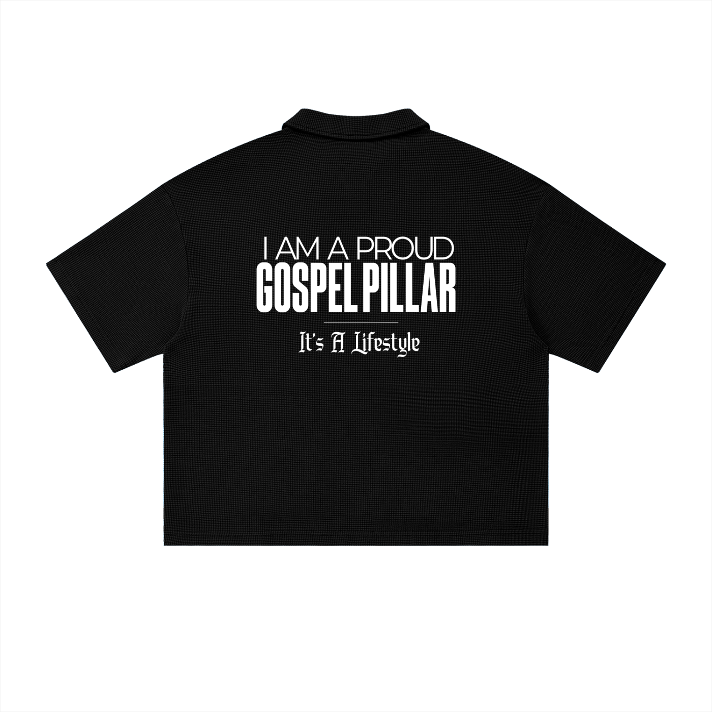 Proud Gospel Pillar Polo Shirt | ChristBoyz