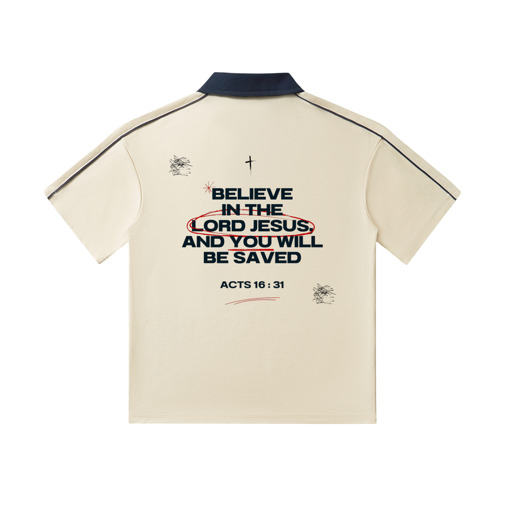 Acts 16:31 Polo Shirt | ChristBoyz