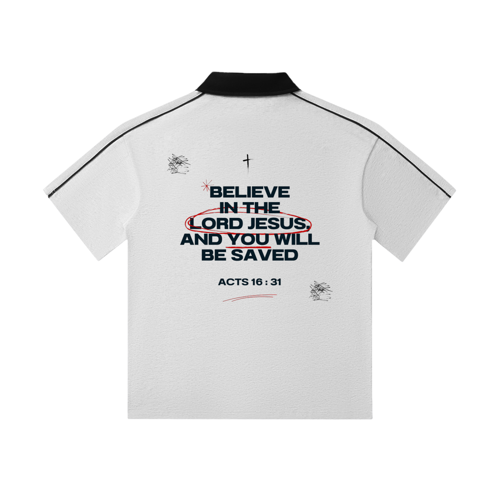 Acts 16:31 Polo Shirt | ChristBoyz