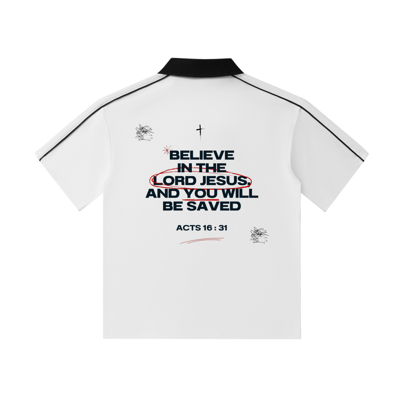 Acts 16:31 Polo Shirt | ChristBoyz